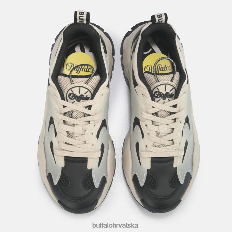 krem/crna Buffalo trail one sneaker niske veganske |tenisice TDD6T549